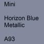 Preview: Mini, Horizon Blue Metallic, A93.